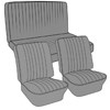 Seat covers, upholstery