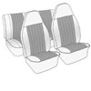 Seat covers, upholstery