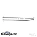 Rear Bumper with Groove, VW Beetle -09/52 (BBT)
