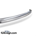 Bumper rear, groove – VW Beetle, up to ’52, Original chrome