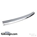 Front Bumper, Chrome with Strip,