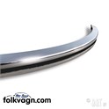 Rear Bumper (EURO), Chrome, VW Beetle 1200, 73–74