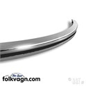 Rear Bumper (EURO), Chrome, VW Beetle 1200, 08/73–07