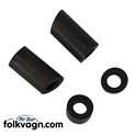 Bumper mount rubbers outer front, Type 14 Ghia, 56–71