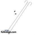 Torsionsprings Tailgate SWT, VW Bus 08/63– (BBT Silver Weld)