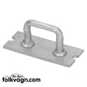 Weld On Eye for Tarpaulin, VW Bus 08/52–07 (BBT Silver Weld)