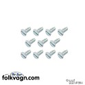 Rear Tensioning Strip Screw Set, VW Beetle (BBT)