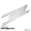 Chrome Moulding , VW Type 3 -07/66 (USA)