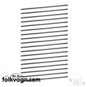 Engine Vent Trims, Stainless Steel, VW