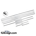 Moulding (12pcs), VW KG 08/59–07/74
