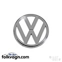 Front VW Emblem Chrome, VW Bus 05/79–07/87, Iltis
