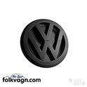 Rear VW Emblem, Black, Transporter T3, 08/87–07/92