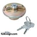 Fuel Cap with Lock, VW Beetle/KG/Bus/Type, 67-73 (BBT)