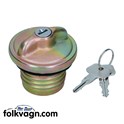 Fuel Cap with Keys, VW Beetle/KG/Type 3, 71-72 (BBT)