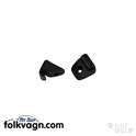 Sun Visor Clips, Black, VW Bus 08/79–07/92, Pair