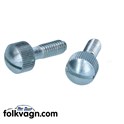 Wiring Cover Screws Pair, VW Beetle 08/55–07/60