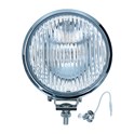 Front Foglight Chrome Clear Glass, E-marked, VW
