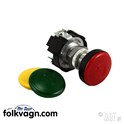 Hella On-Off Switch, Green/Red/Yellow