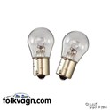 Indicator & Fog Bulb Pair, VW, BA15s, 12V 21W