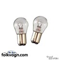 12V 21/5W Reverse & Stoplight Bulb Pair, VW BA15d