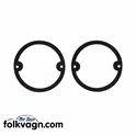 Front Indicator Lens Seal Pair, Karmann Ghia & Type 3, 1963–