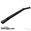 Heater Channel, left, with tube holes, Vintage VW