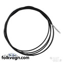 Heater Cable, Right, RHD, VW T3 Bus 05/79–12/82 (CT, CZ engi