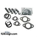 Exhaust Assembly , VW, 25-30HP, Double Tip