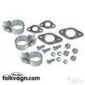 Exhaust Assembly , VW, 25-30HP, Single Tip