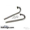 J-Tubes 38mm Stainless Steel, Volkswagen Type 3, Pair