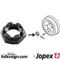 Castle Nut, Brake Drum Rear, VW (JOPEX)
