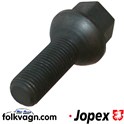 Wheel Bolt M14x1.5 Black, VW, 95 (JOPEX)