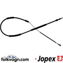 Handbrake Cable, Drum Brake, VW (JOPEX)