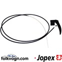 Bonnet Cable, VW, JOPEX, 1715/1625 mm