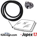Windscreen Seal with Groove, VW (JOPEX)