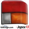 Tail Light with Red/Orange Glass, VW (JOPEX)