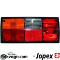 Tail Light with Red/Orange Glass, VW (JOPEX)