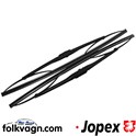 Wiper Blade Set, Black, VW (JOPEX)