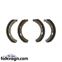 Brake Shoe Set, VW Bus, 03/55–07/63, Front