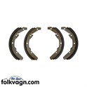 Brake Shoe Set, VW Bus, Rear, 08/70–07/71