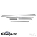 Brakeline Kit, VW Beetle/Karmann Ghia 08/57–07/66