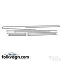Brakeline Kit, VW 1302/1303 to 07/73, Drum Brakes