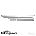 Brake Line Kit, VW 1303, Drum Brakes, 08/73–