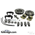 Front Disc Brake Kit 5x205, VW Beetle/Karmann Ghia to 07/196