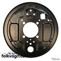 Rear Right Backing Plate, VW Bus 03/55–08/63 (BBT)