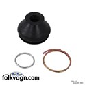 Lower Ball Joint Boot and Clip Set, VW Beetle & Karmann Ghia