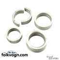 Main Bearings Set, VW 25/30hp, 0.50mm Case, 0.75mm Crank