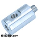 Adapter Fuel Pressure Gauge to Regulator, VW