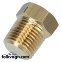 Blanking Plug Adapter, Fuel Pressure Gauge, Filter King, VW