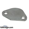 Fuel Pump Block Off Plate, VW Type 4, Stainless Steel